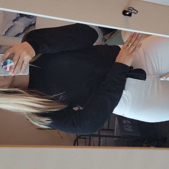 Modern Citizen Stevie Long-Sleeve Wrap Sweater - Picture 11 of 15